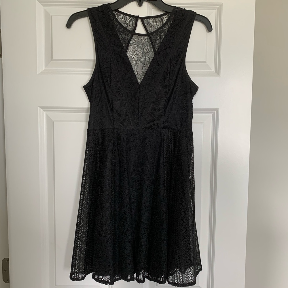 Black BCBG Lace Dress
